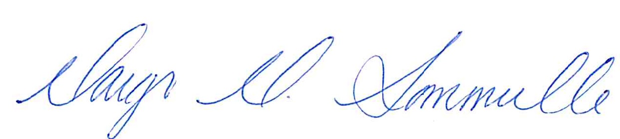 signature of Margo Sommerville