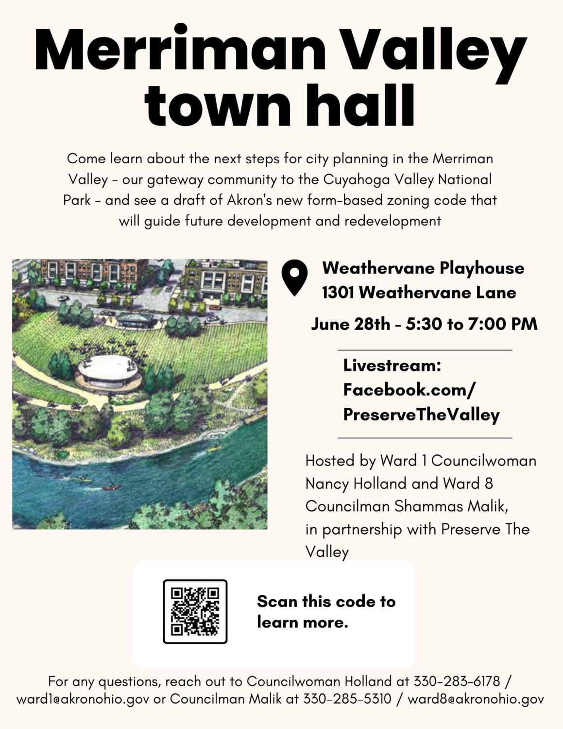 town hall flyer